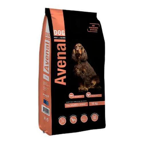 Avenal dog salmão & arroz