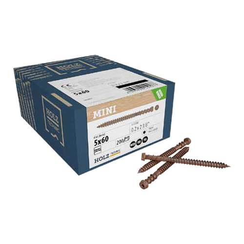 Set para colocação e fixação de terraços de madeira