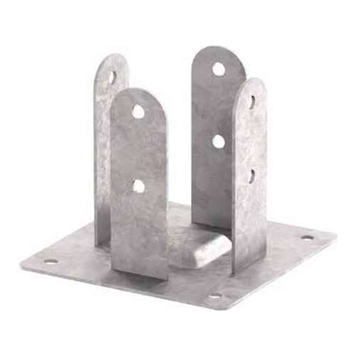 Porta-pilar com flanges