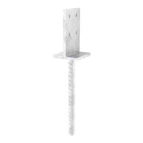 Porta-pilar com lâmina interna para betão