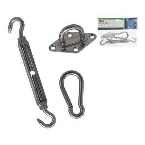 Kit de Fixação de Toldo em Aço