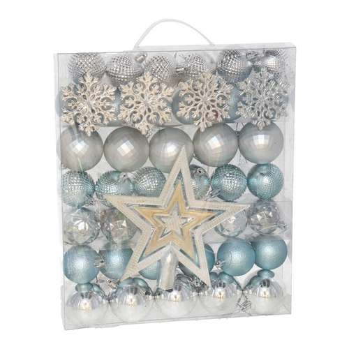 Caixa x57 bolas de Natal 5-6 cm