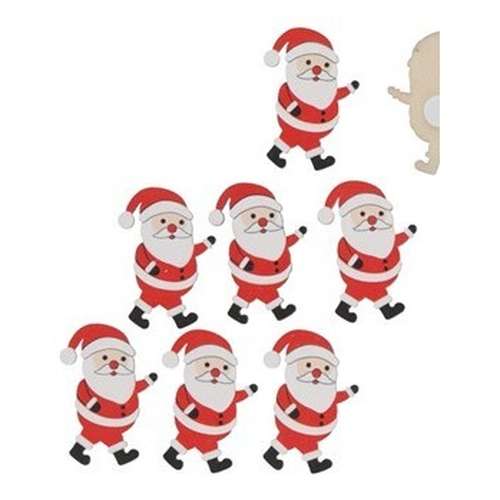 Pai Natal com autocolante duplo