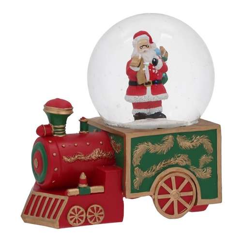 Globo de neve com comboio