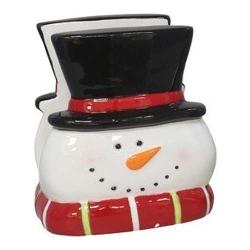 9,5x6x10,5 cm · Boneco de neve