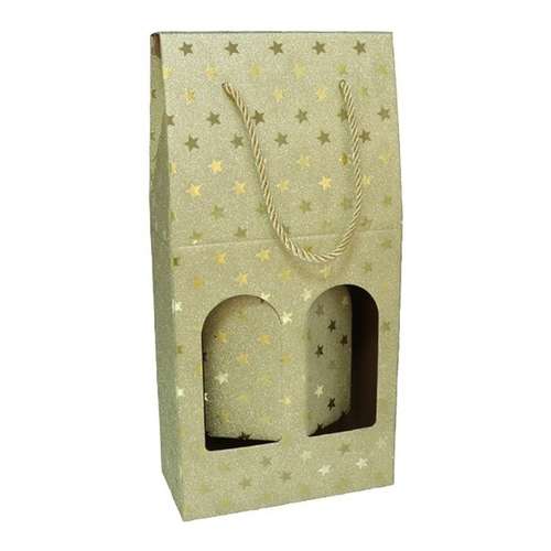 2 garrafas · Dourado