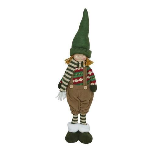 Menino de pé verde