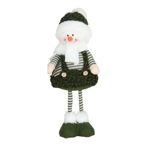 20x11x42 cm · Boneco de neve · Verde