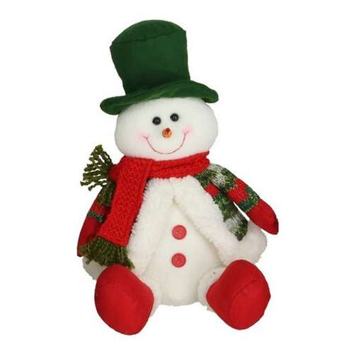 18x18x30 cm · Boneco de neve