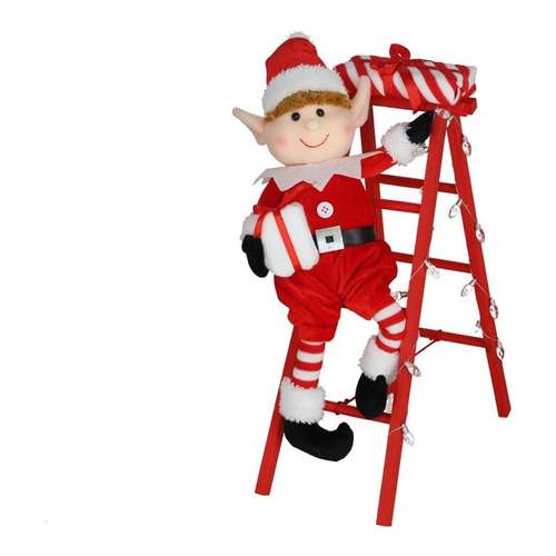 Elfo IGOR em escada
