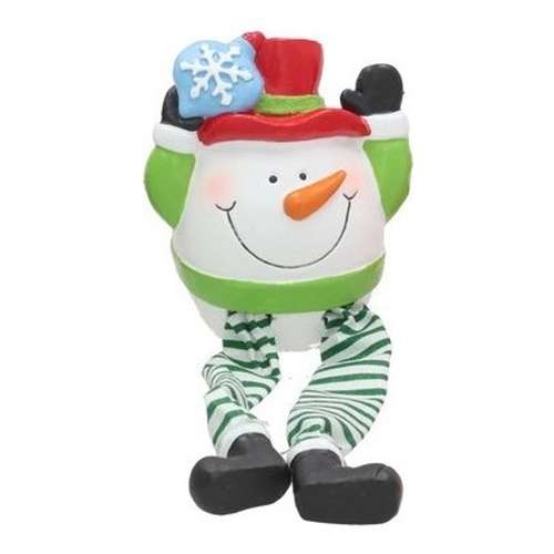 6,5x4,5x7 cm · Boneco de neve