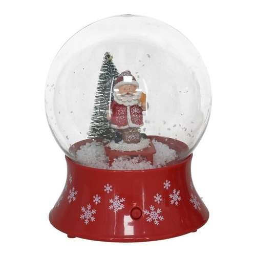 Globo de neve musical com LED
