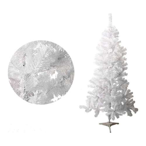 Pinheiro de Natal branco nevado