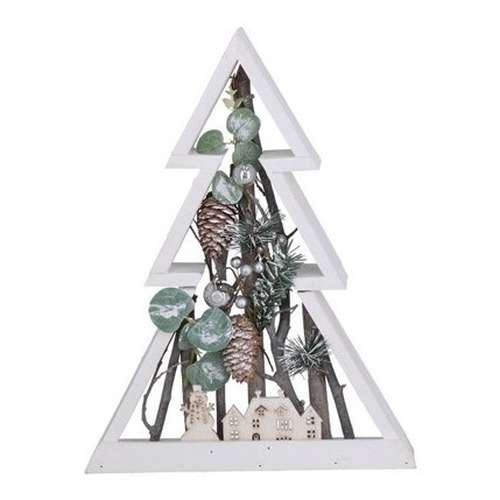 Árvore de Natal decorada conjunto