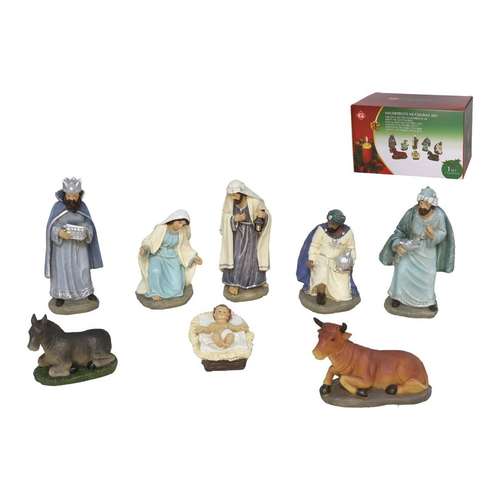 Conjunto x8 figuras de presépio SKY