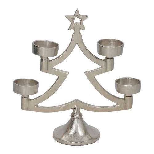 Candelabro x4 em forma de árvore