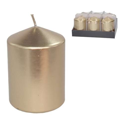 7x10 cm · Dourado