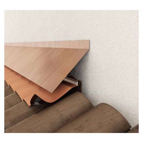 Remate ventilado para uma única inclinação