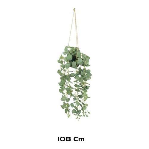 Folhas Cinzento · 108 cm