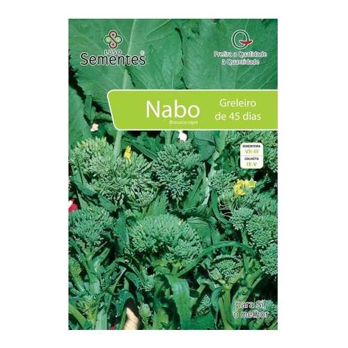Nabo greleiro de 45 dias