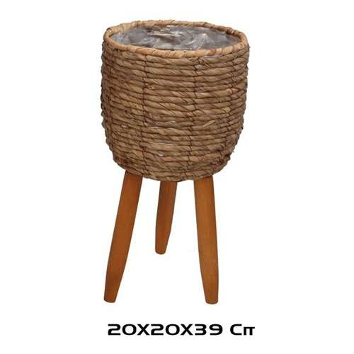 Castanho · 20x20x39 cm