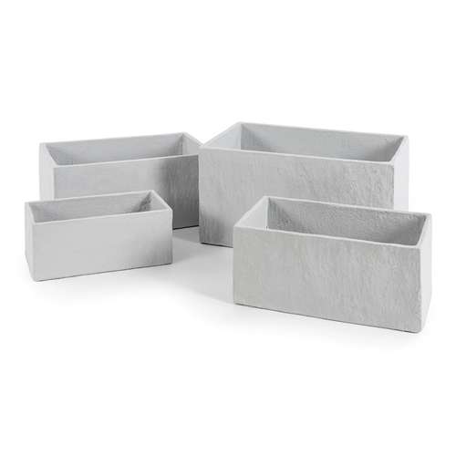 37x19x15 cm, Cinzento