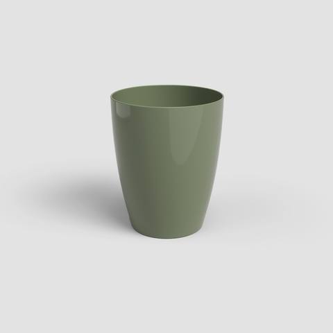 12,5 cm · Verde Cinza